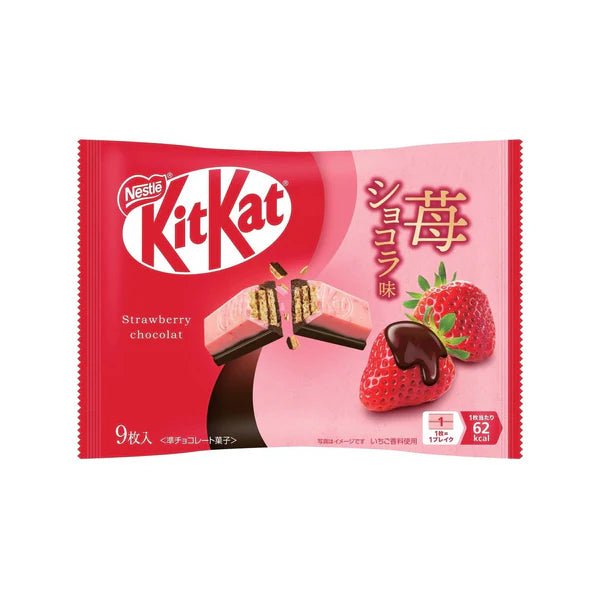 Nestle KitKat Wafer Chocolate Strawberry 9pcs 101.7g (Japan)