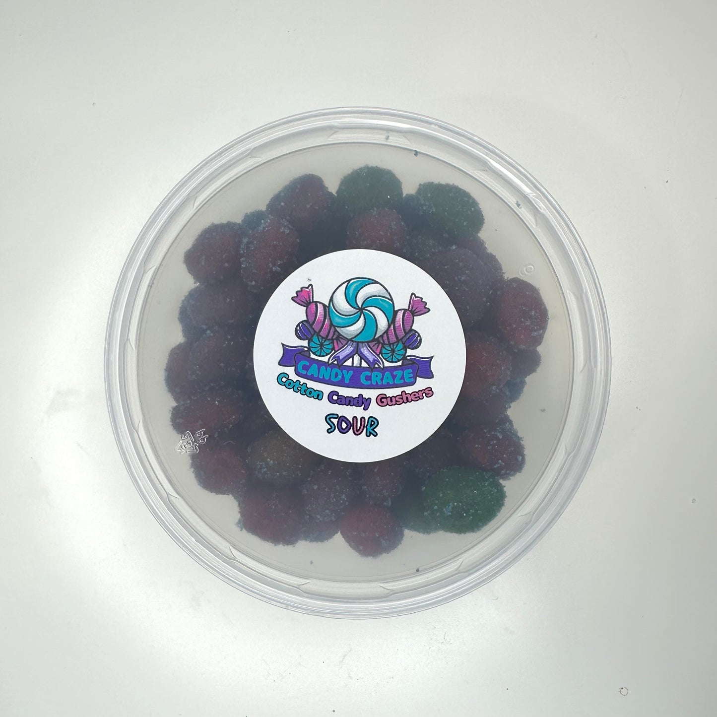 Sour Cotton Candy Gushers 8oz.