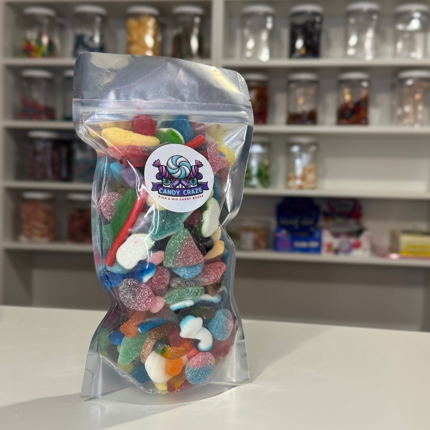 1 LB Pick n' Mix Candy Bag - (8 candy picks) 2 oz. per pick