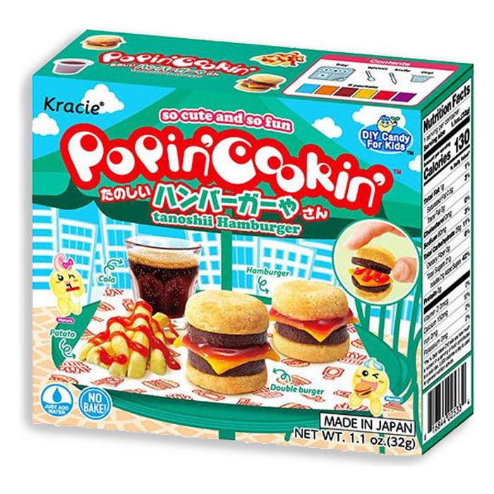 Kracia Popin Cookin Hamburger Candy Kit (Japan)