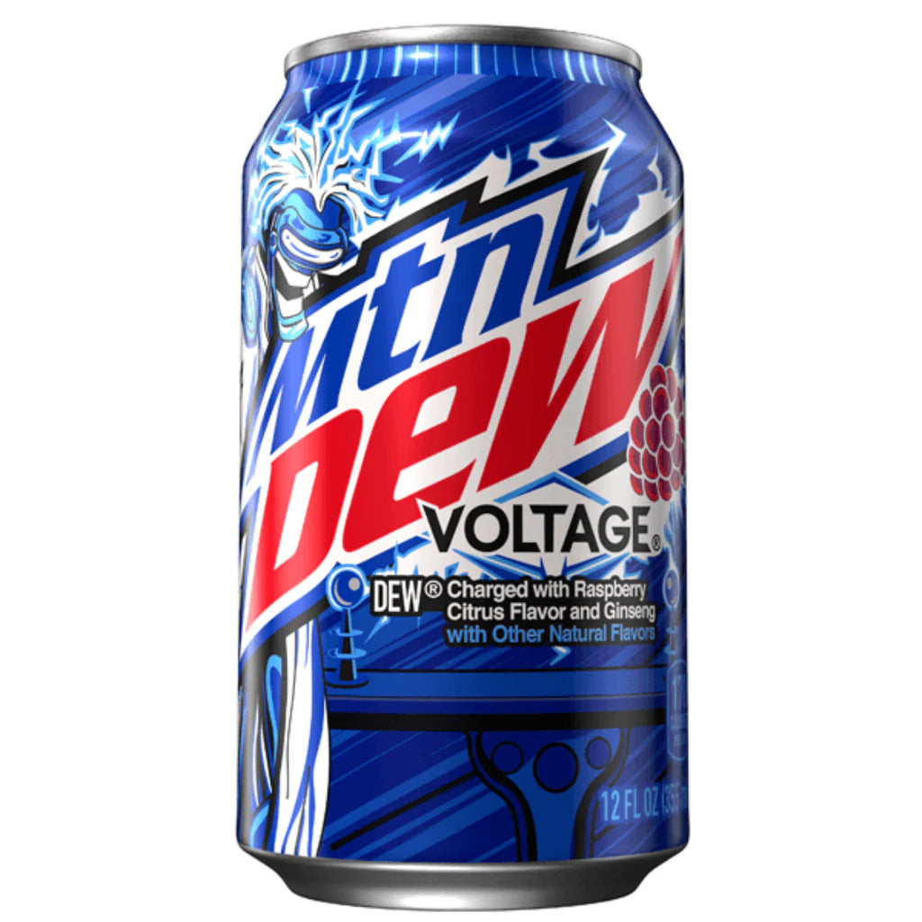Voltaje de Mountain Dew