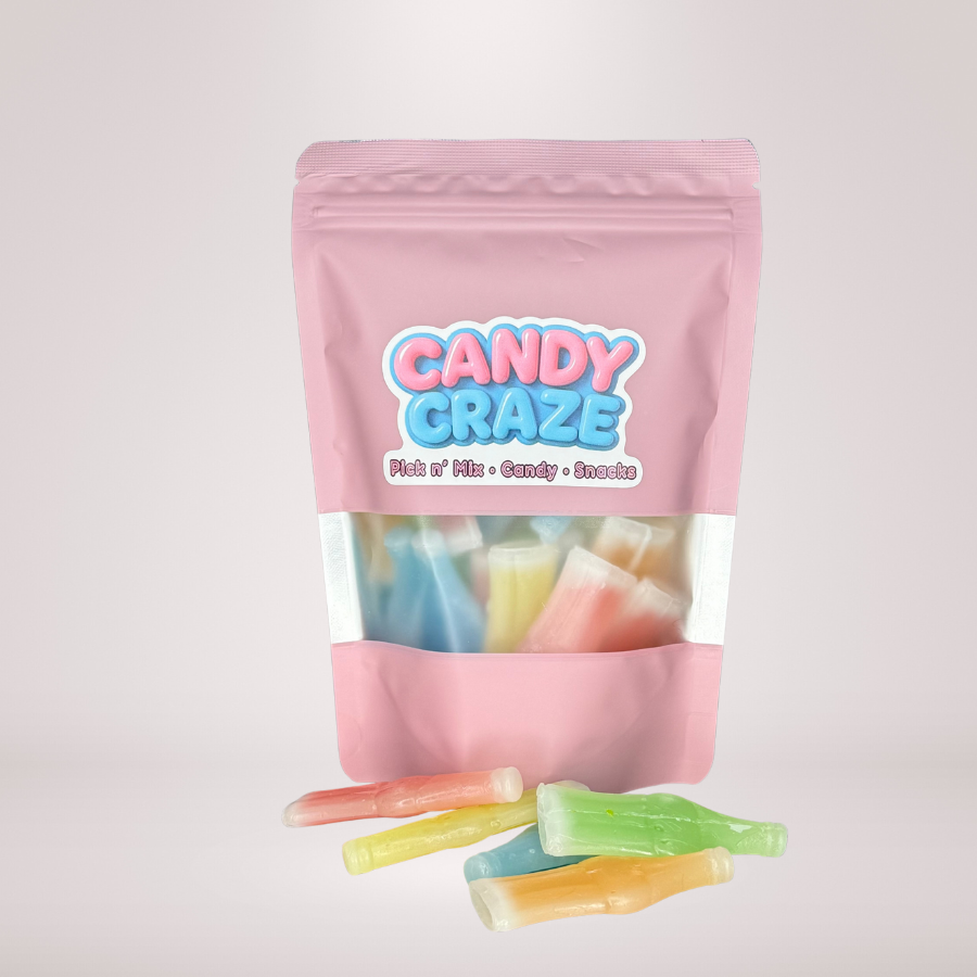 Wax Candy Bottles Pre Mixed Bag