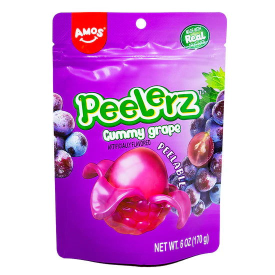 Gomitas de uva Amos Peelerz de 6 onzas