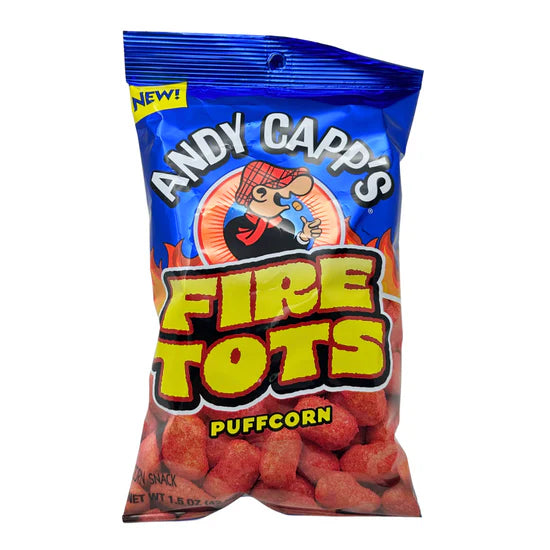 Andy Capp's Fire Tots Puffcorn