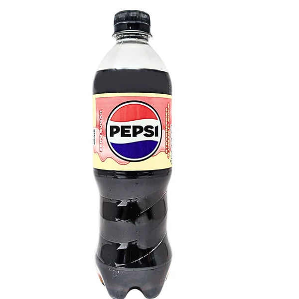 Pepsi Strawberry & Cream Bottle 500ml (UK)