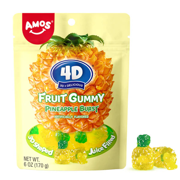 Amos 4D Pineapple Burst Peg Bag