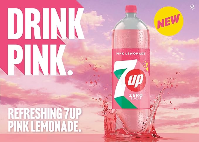 7 Up Pink Lemonade 2L (UK)