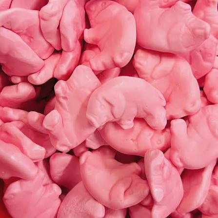 Gummy Pink Pigs