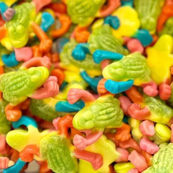 Jelly Filled Tropical Frogs