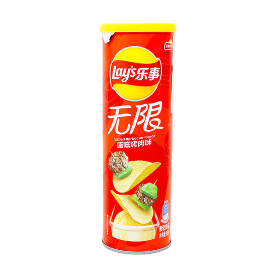 Lays Stax Sizzled BBQ (China) 90g